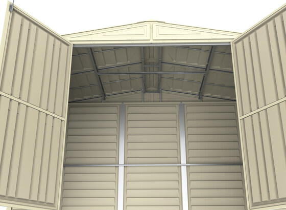 DuraMax 8x5.26 Vinyl Shed with Foundation (00184)